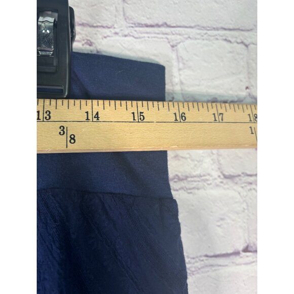 Reba Blue A-Line Skirt - Picture 4 of 6